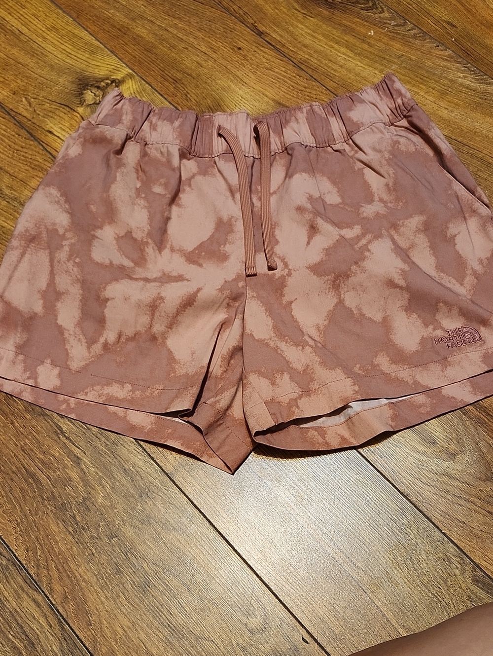 The North Face Women’s Mauve Tie-Dye Athletic Shorts